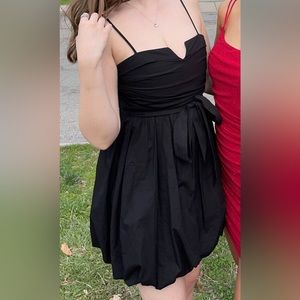 Perfect black mini dress for every occasion!